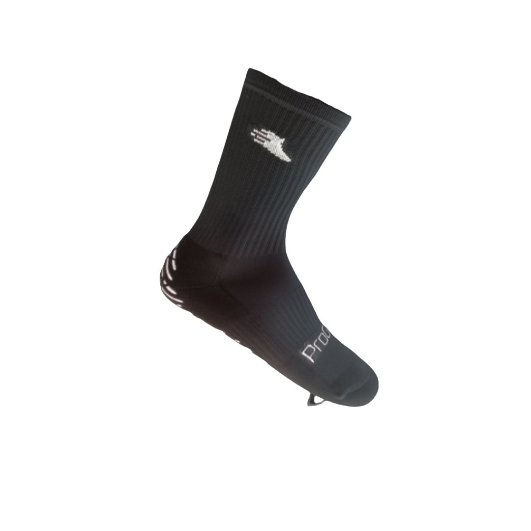 ProGrip Grip Socks - BLACK Grip Socks for Sport | Football | Rugby | Golf | Lacrosse | Hockey | Basketball | Tennis - ProGrip Grip Socks - 