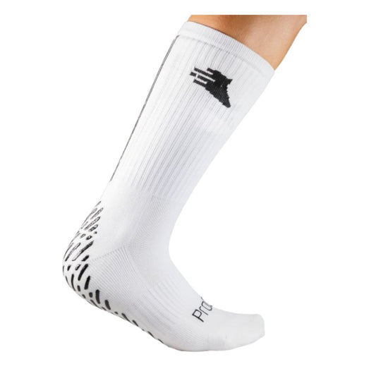 ProGrip Grip Socks - WHITE Grip Socks for Sport | Soccer | Football | Rugby | Golf | Lacrosse | Hockey | Basketball | Tennis - ProGrip Grip Socks - 